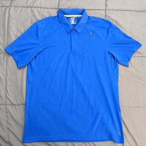5.11 Tactical Stretch Performance Zip Pockets Work Wear Polo Shirt Men's SZ M
